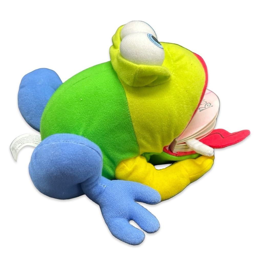 Matthew Van Fleet "Monday the Bullfrog" Interactive Plush Puppet Book 2006 - Picture 6 of 15